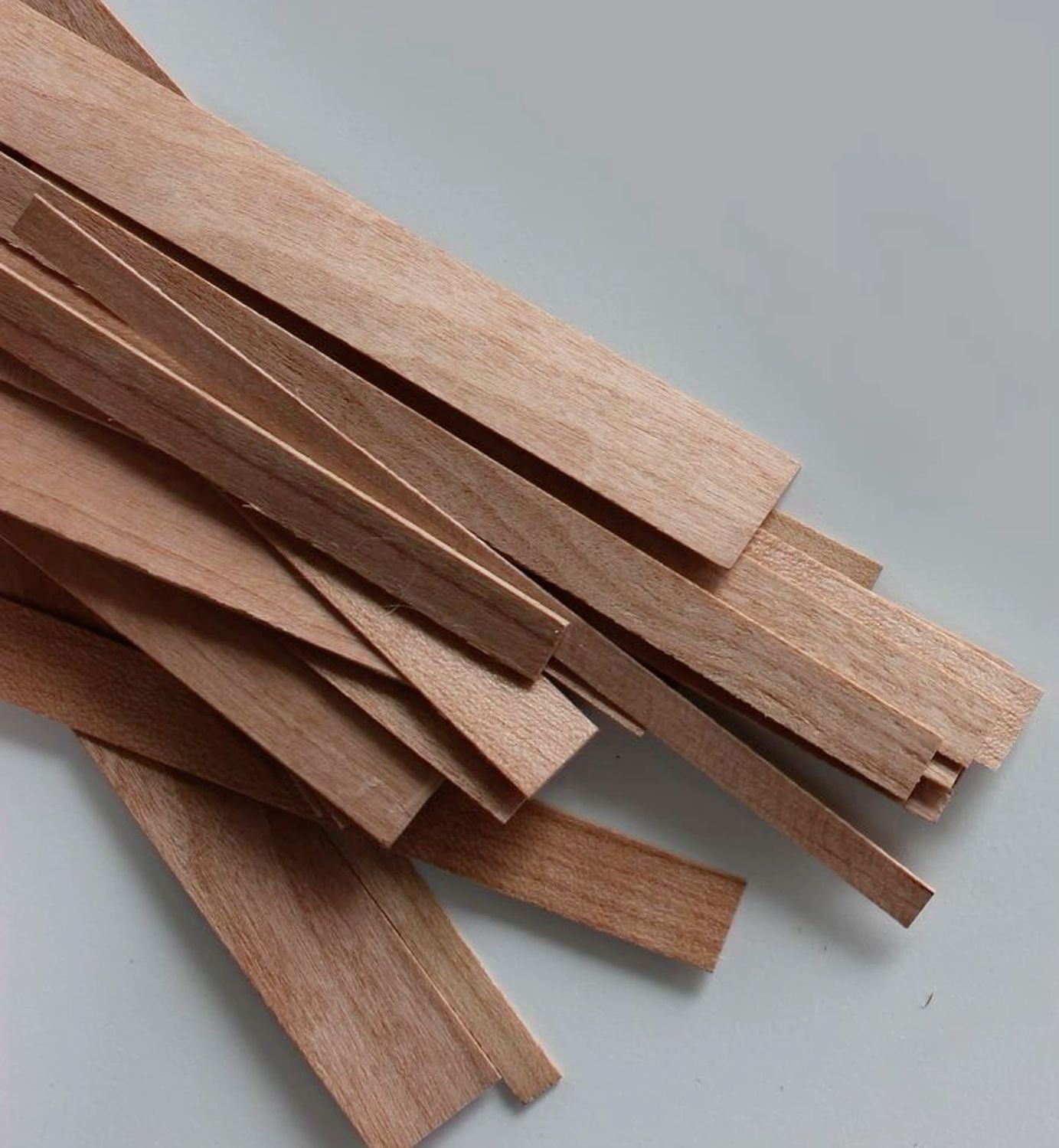 Timber Glow — Wooden Wick Set (Pack of 5)