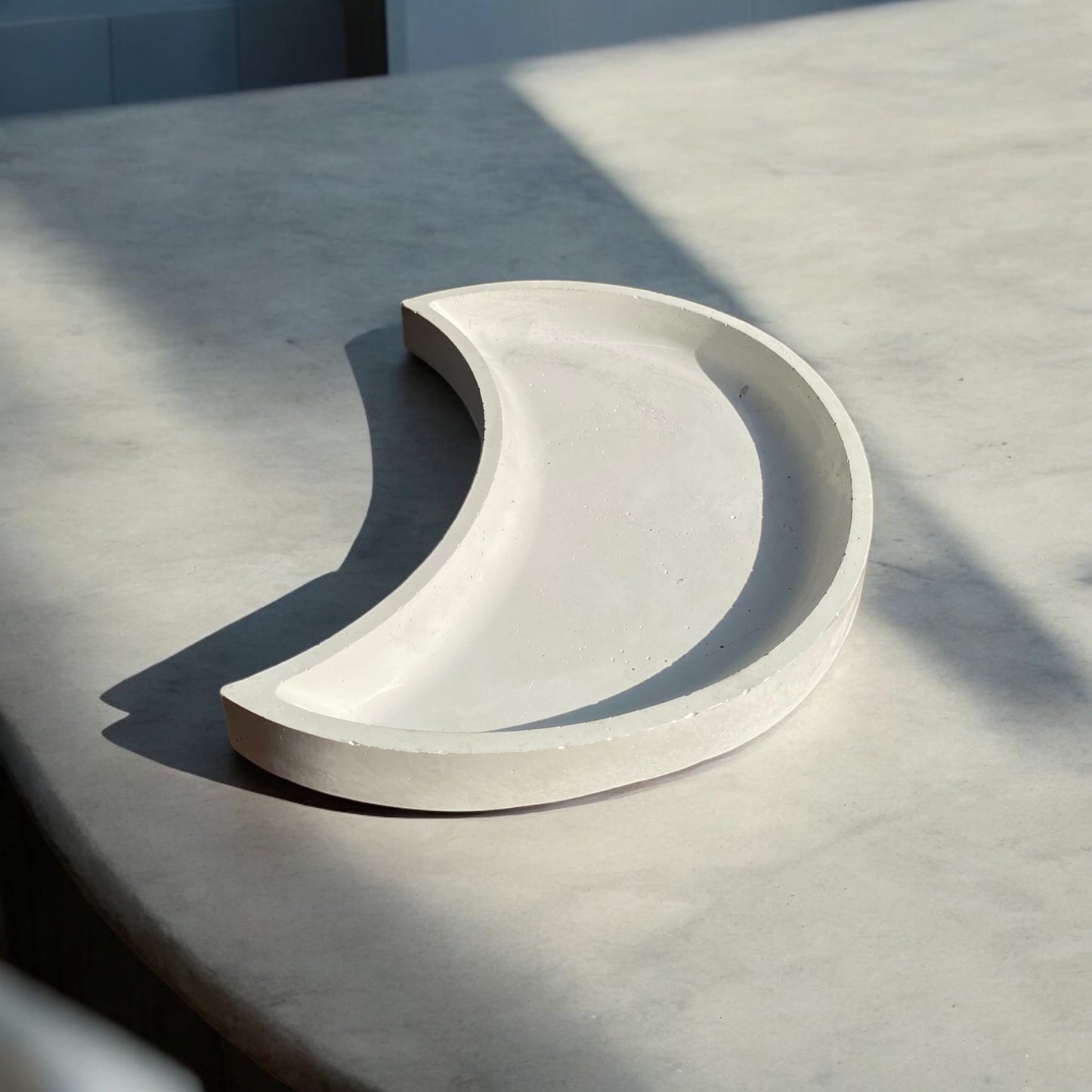 Moonlight Crescent — Lunar Candle Tray