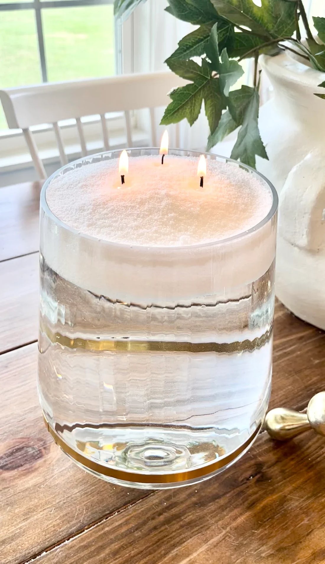 How to Style Your Home with Waxed Pearl Floating Candles