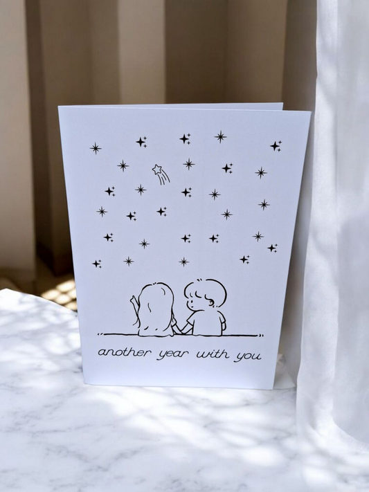 Together Under the Stars Card – A Moment, A Memory, A Promise