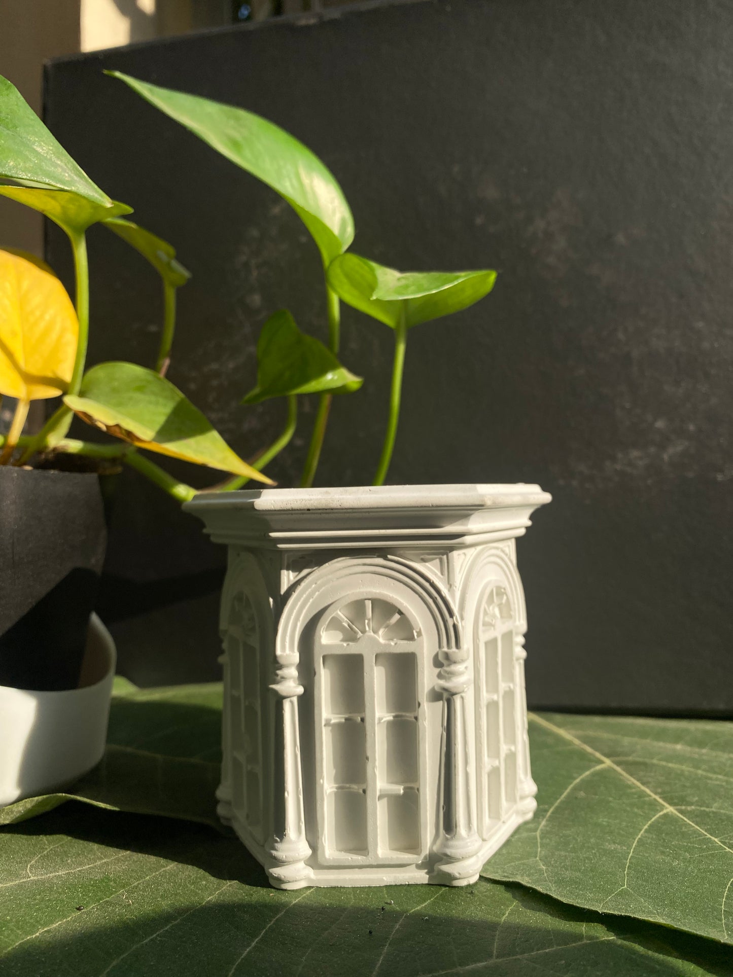 Celestia Vault — Artisan Candle Pot with Lid
