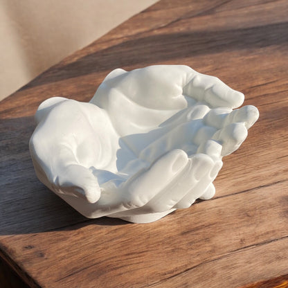 Serenity Hands — Guardian Candle Holder