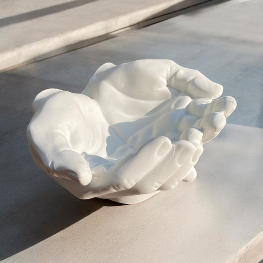 Serenity Hands — Guardian Candle Holder