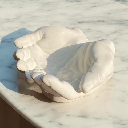 Serenity Hands — Guardian Candle Holder