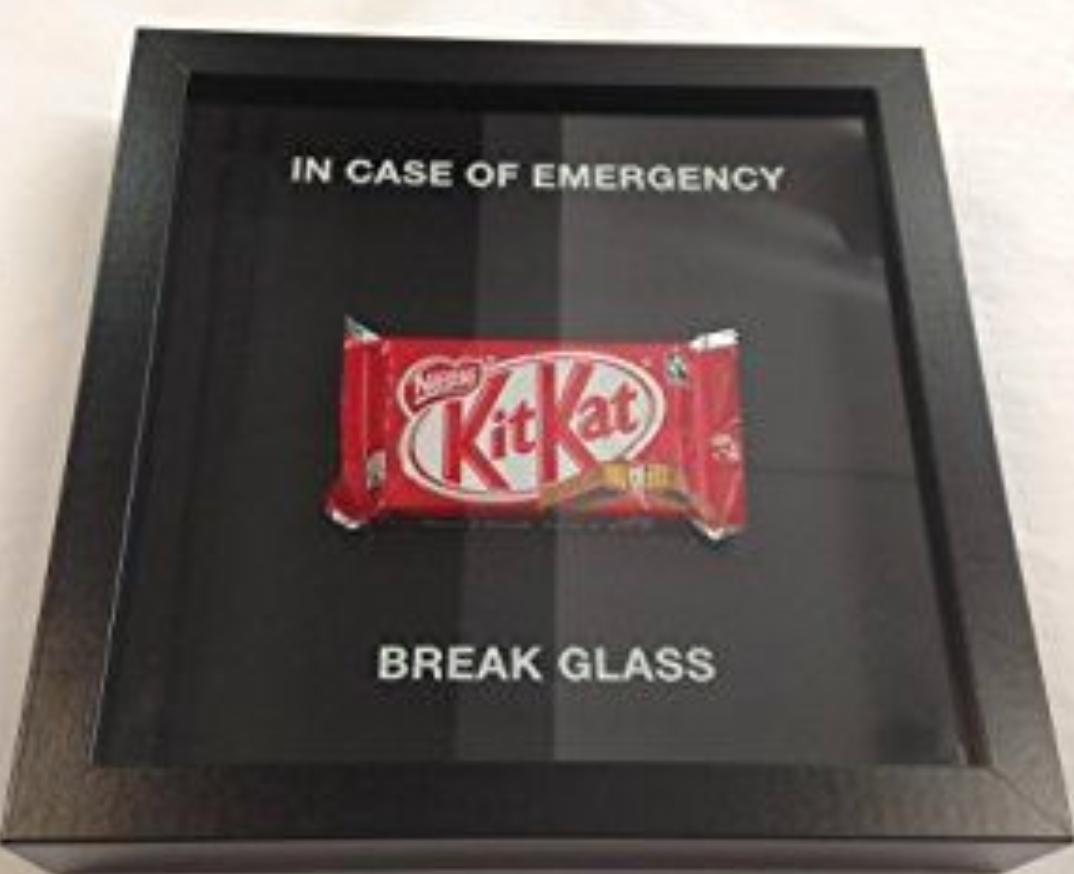 Custom Break-Glass Frame — Your Memory, Your Message