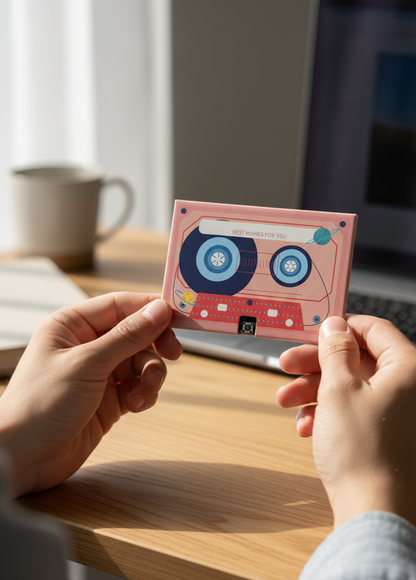 Mixtape Memories — Recordable Cassette Card