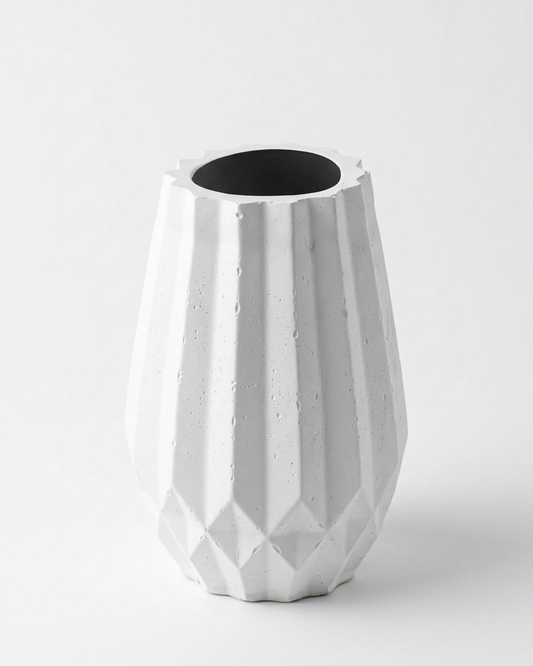 Prism Echo — Diamond Faceted Candle Vessel