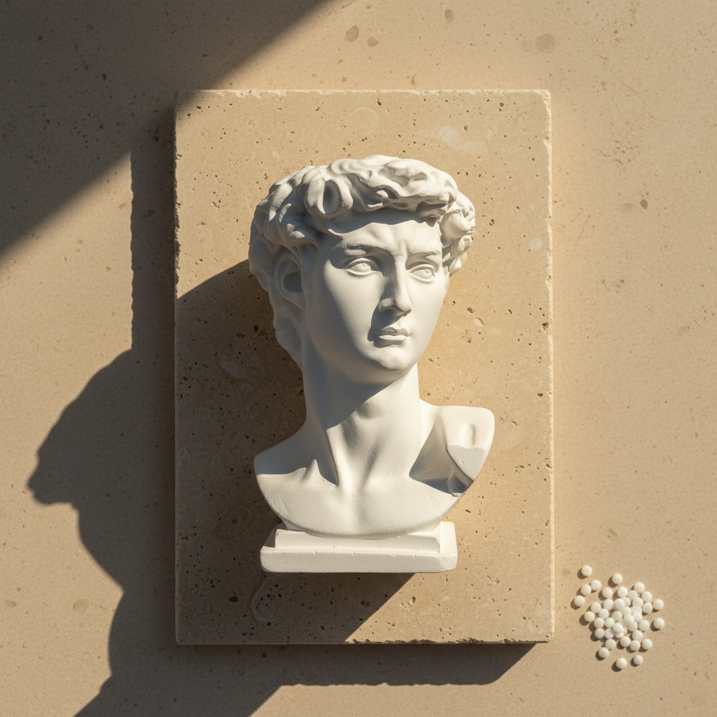 Statue of Solace — a sculptural bust