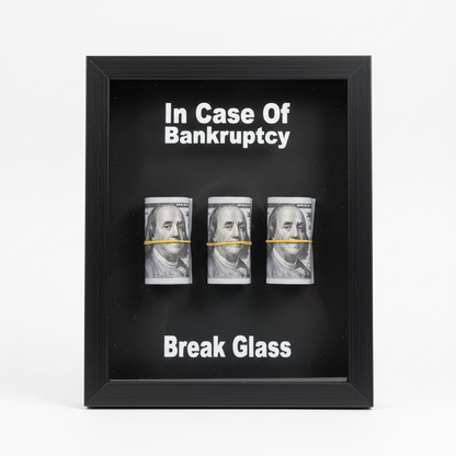 Custom Break-Glass Frame — Your Memory, Your Message